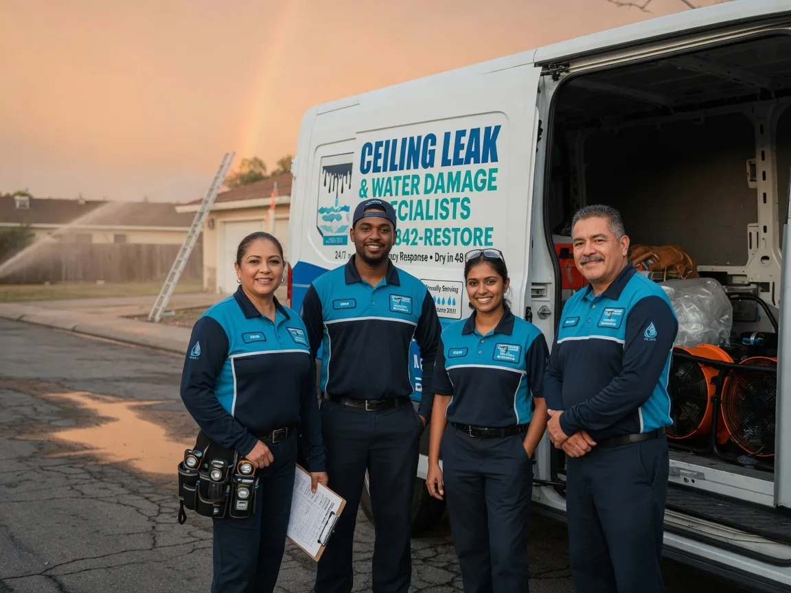 Ceiling Leak Cleanup company in Linkwood, MD