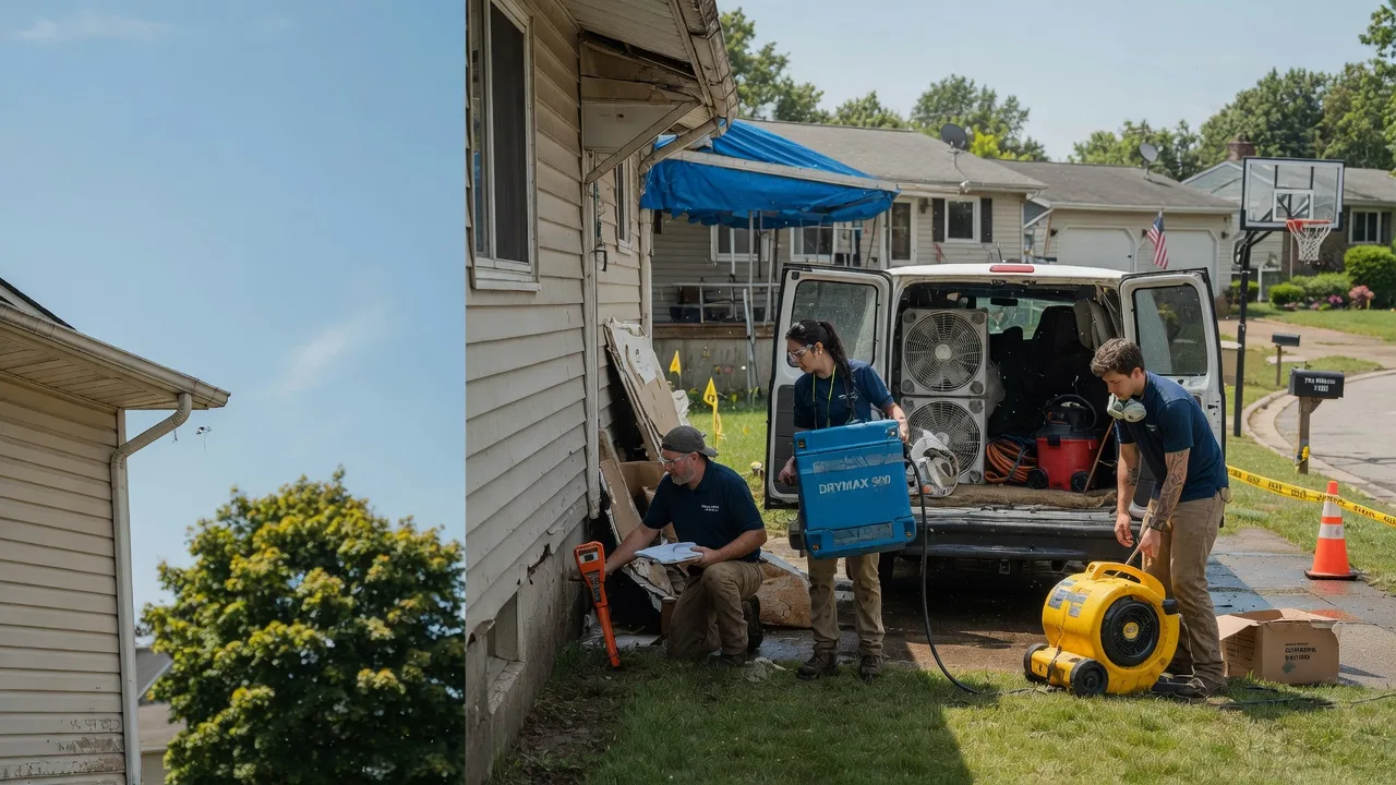 Ceiling Leak Cleanup in Linkwood, MD near me