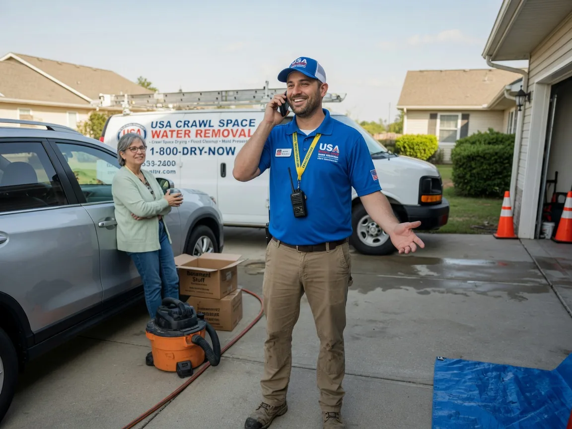 Crawl Space Water Removal Linkwood, MD FAQs